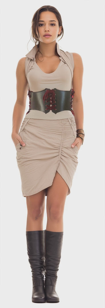 Leather Corset